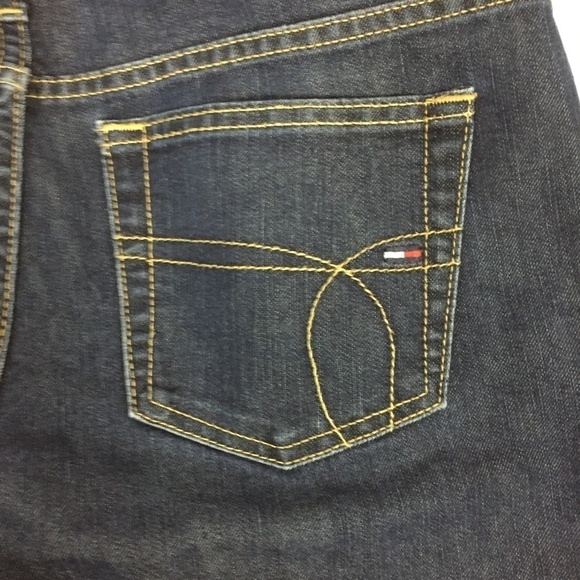 Tommy Hilfiger Boyfriend Jeans Womens 2S 30W 28L Mid Rise Easy Fit Bootcut - Picture 5 of 12